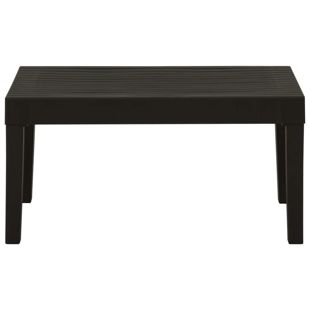 Set Divani da Giardino con Cuscini 4 pz in Plastica Grigio cod mxl 36209