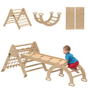 Casa gioco bambini con scivolo e scala ¨C zephmum ¨C legno naturale