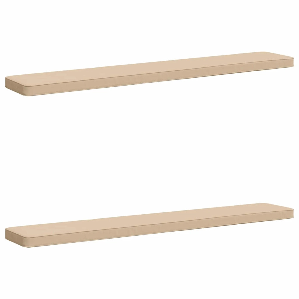 Cuscini per Panchina a 2 Pezzi VUGHT 2 pcs 100% Poliestere 950901