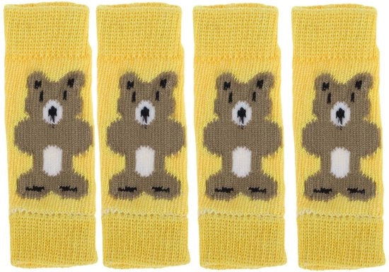 Pacchetto di 4 riscaldatori per zampe di cane - calze di lana morbida per protezione articolazioni - materiale poliestere traspirante - riscaldatori per zampe di cane flessibili e comodi