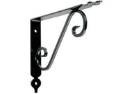 MENSOLE ORNAMENTALI BRACKETS NERE- - mm.110x140x25 - 20 pezzi QUALITY