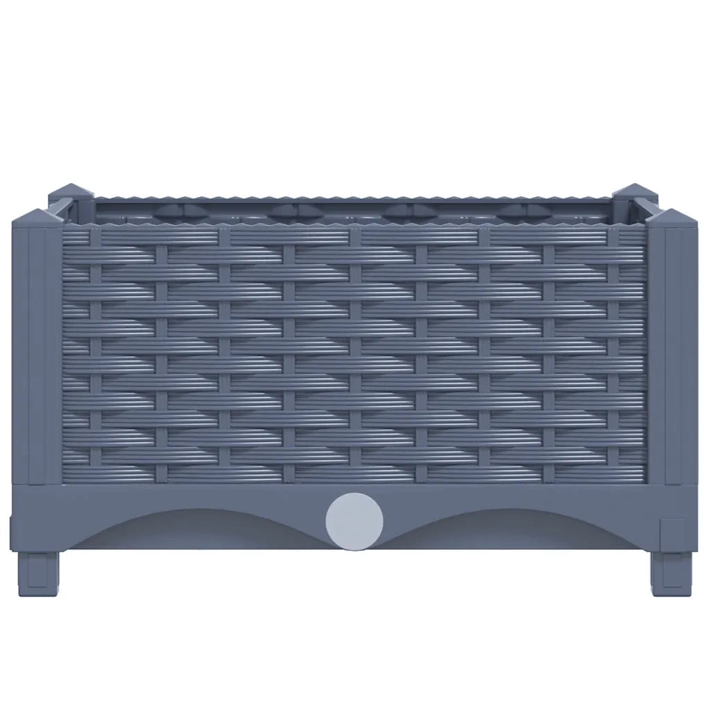 Fioriera Rialzata 40x40x23 cm in Polipropilene