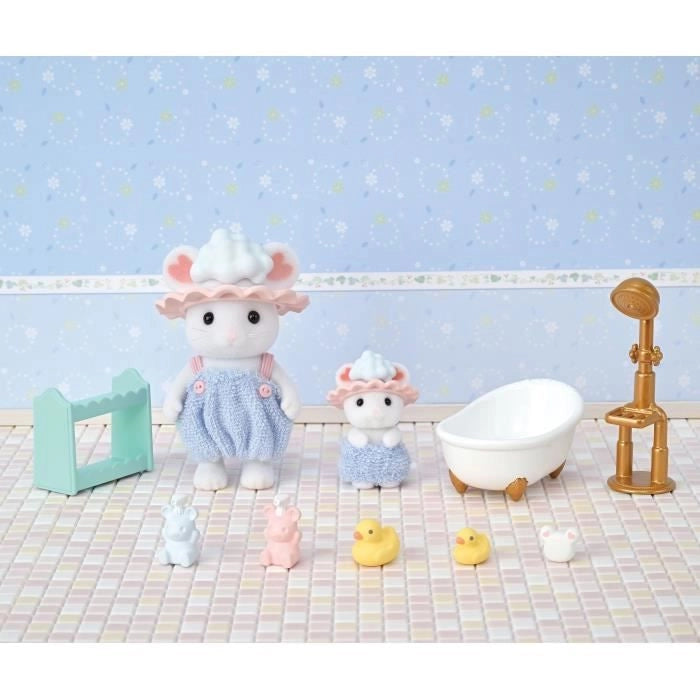 Il bagno di marshmallow dei fratelli topi - SYLVANIAN FAMILIES - 5805