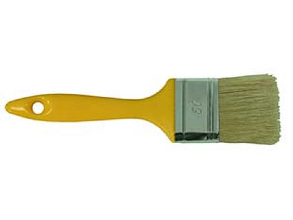 12pz pennellesse setola bionda manico plastica - mm.30x13x41 cod:ferx.fer158275