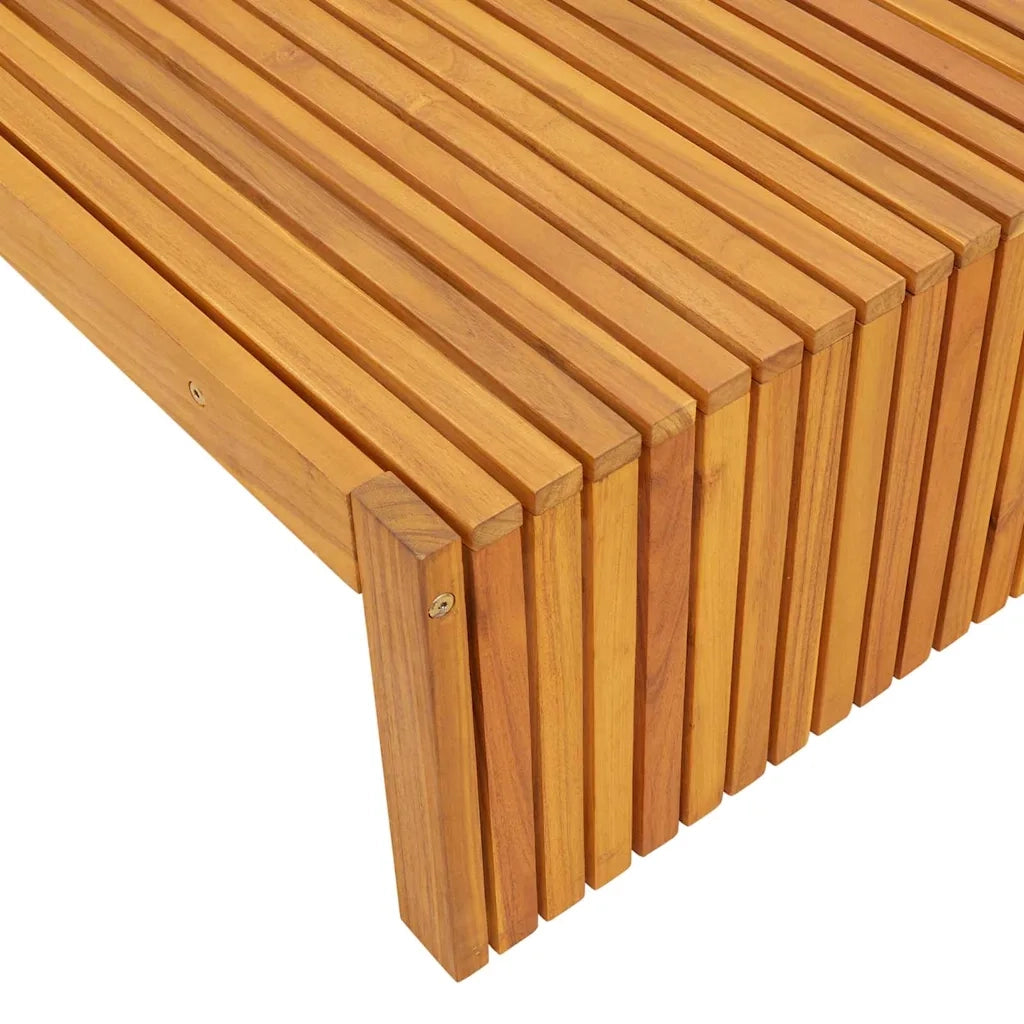 Lettino da sole Olio Naturale 200 x 55 x 94 cm 4108114