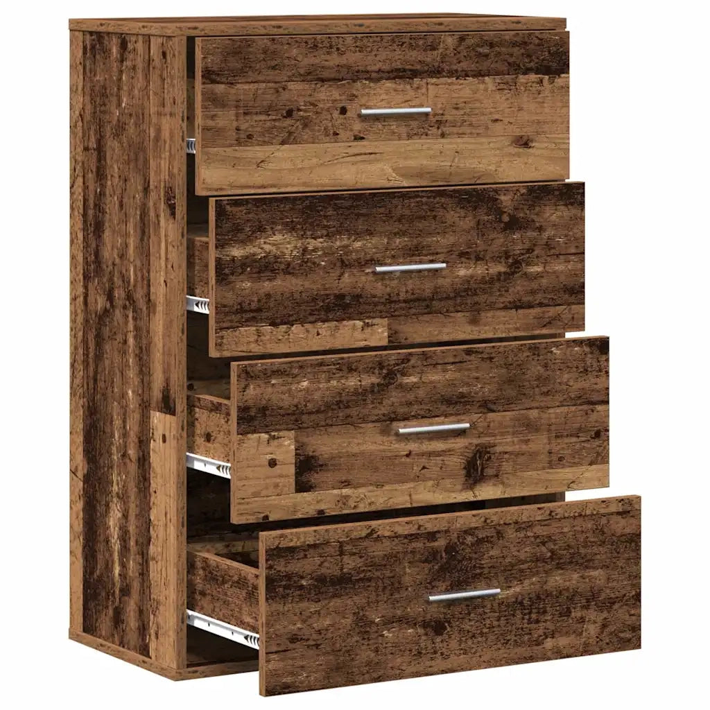 Credenza Legno vecchio 60 x 31 x 84 cm Legno multistrato 871672