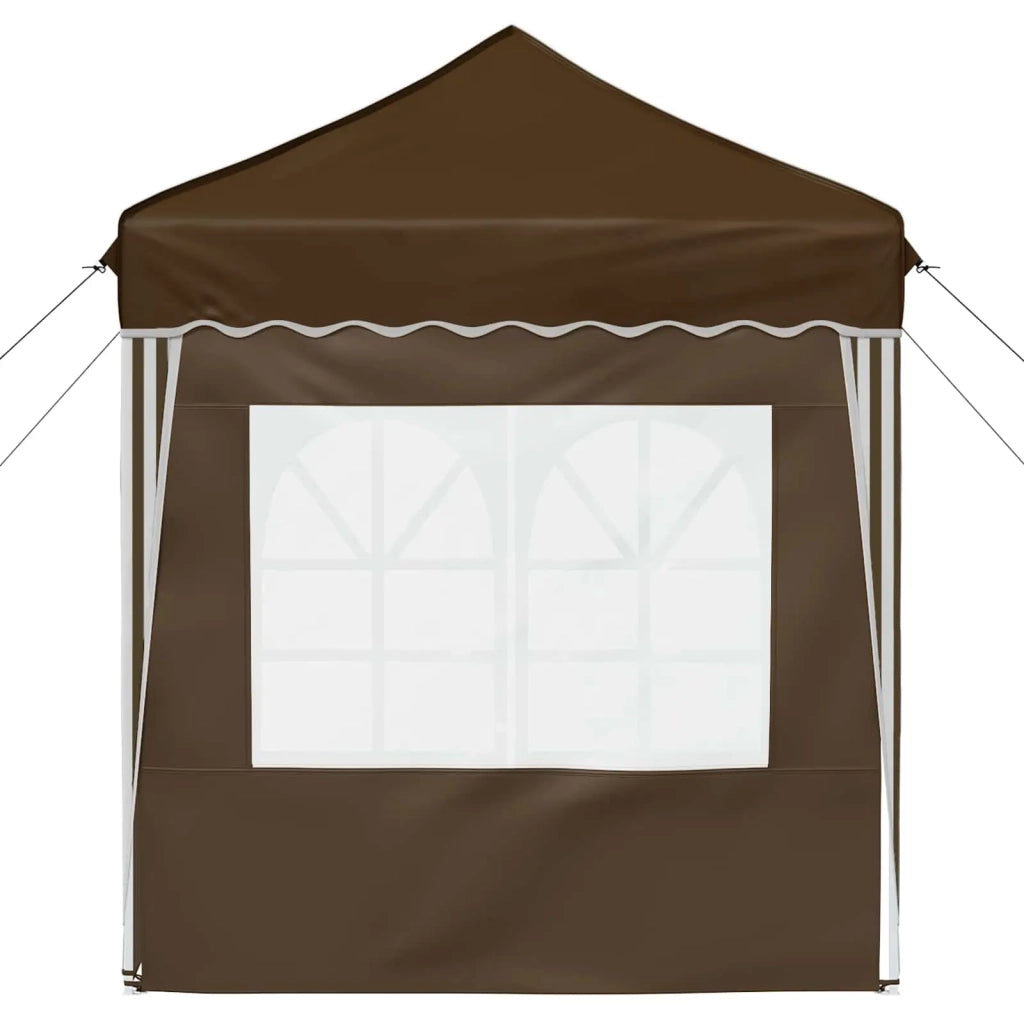 Tenda per feste a pop-up 195 x 195 x 245 cm Tortora