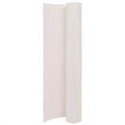 Recinzione da Giardino a Doppio Lato 110x300 cm Bianca cod mxl 15340