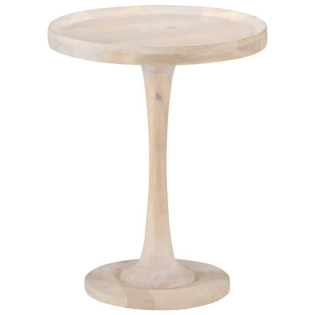 vidaXL Tavolino di Servizio Ø60x75 cm in Legno Massello di Mango