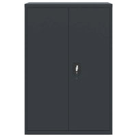 Armadio Classificatore Antracite 90x40x140 cm in Acciaio 339747