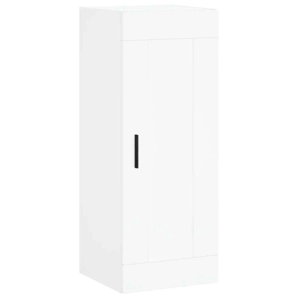 Buffet credenza cassettiera mobiletto mobile contenitore organizer cucina soggiorno salotto alto 34,5 x 34 x 180 cm legno ingegnerizzato bianco 02_0032271