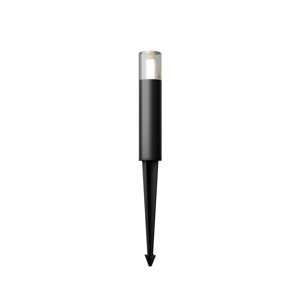 Maytoni Lampada da Esterno Moderna Glide 1 Luce G9 IP54 Grafite Alluminio Vetro