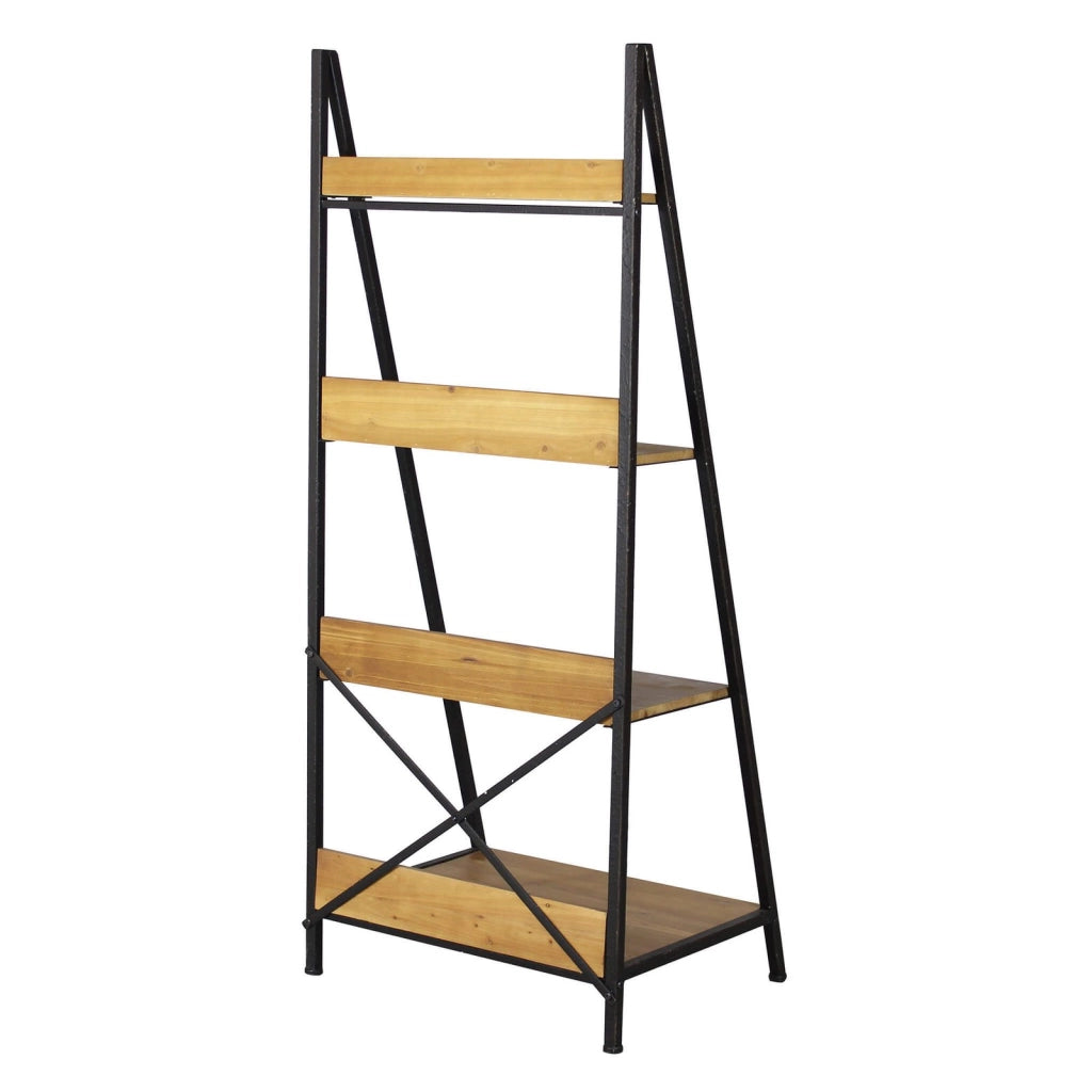 Libreria Industrial in Legno Composito cm 62x50x147 - RASTUS