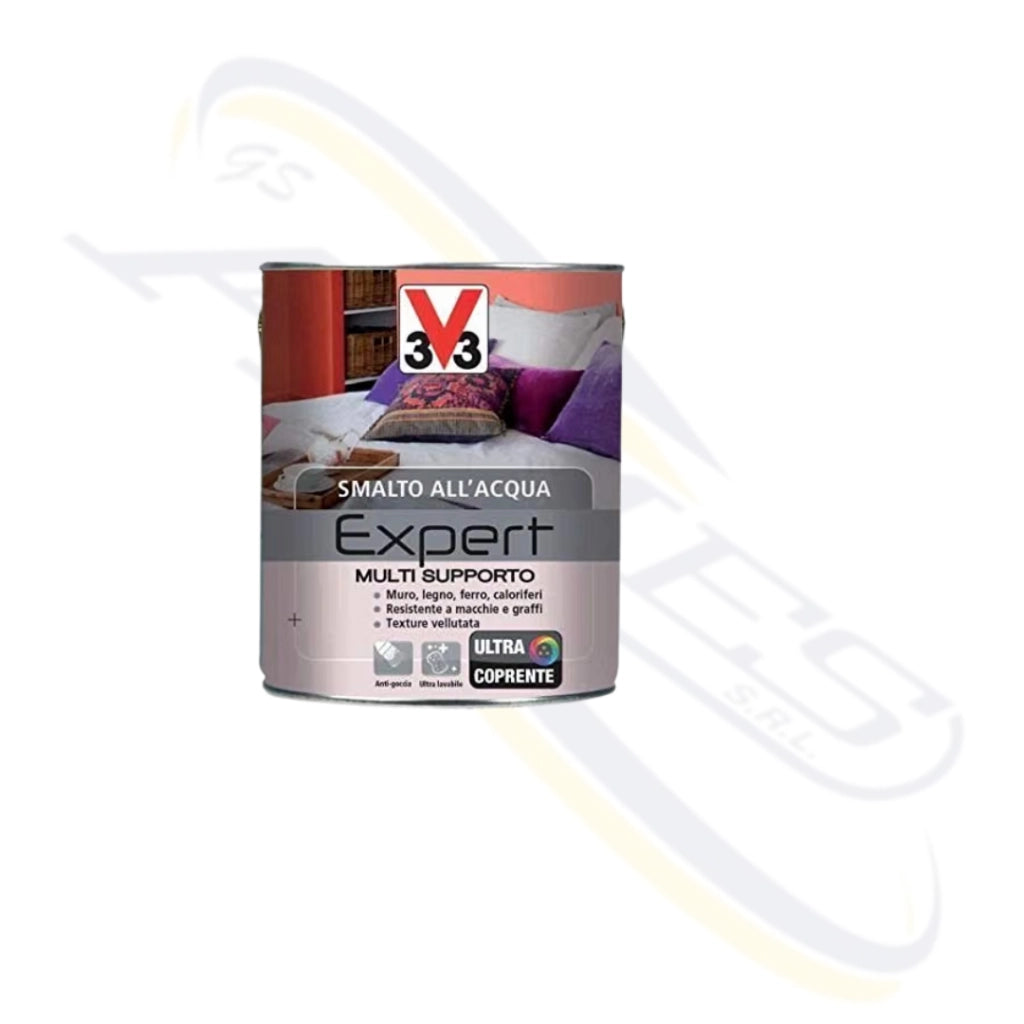 SMALTO ACQUA V33 EXPERT MULTISUPPORTO 0.125 ML Colore: Antracite
