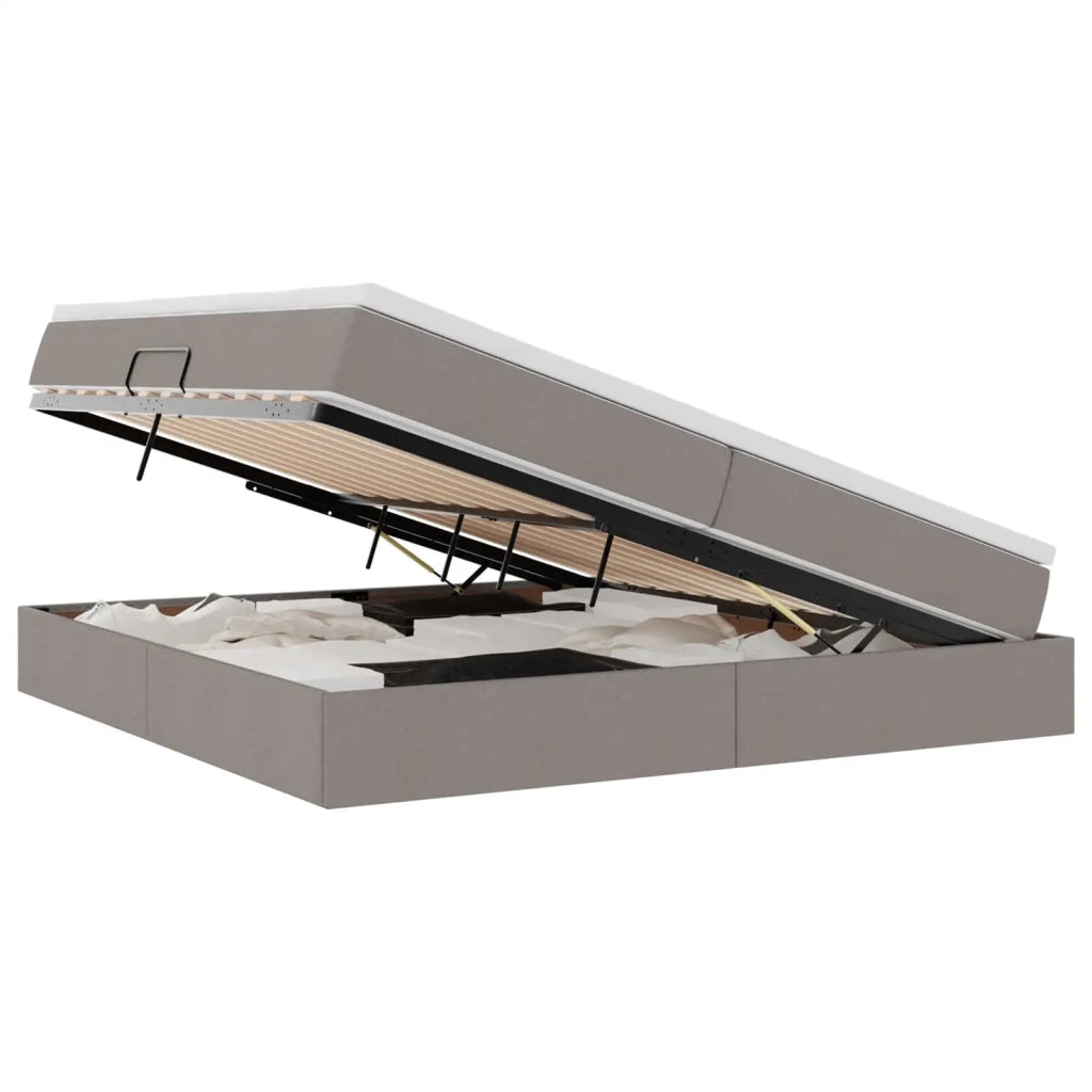 Letto con contenitore e materasso Talpa 200 x 200 cm Poliestere 3370251