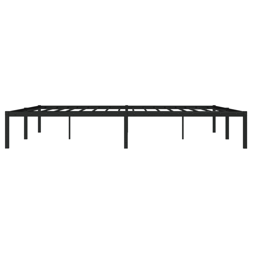 vidaXL Giroletto in Metallo Nero 183x213 cm
