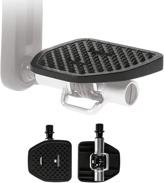 Adattatore per trasformare pedali a click in pedali a piattaforma, compatibile con Eggbeater e Candy - Migliora presa e comfort - Progettato per essere compatto e leggero - Soluzione robusta