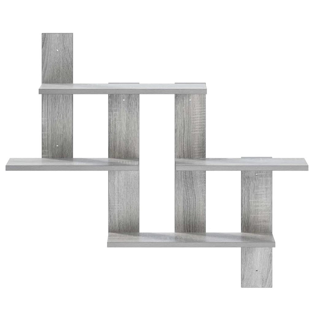 Scaffale da parete Sonoma grigio 85 x 13,5 x 73,5 cm 8020342