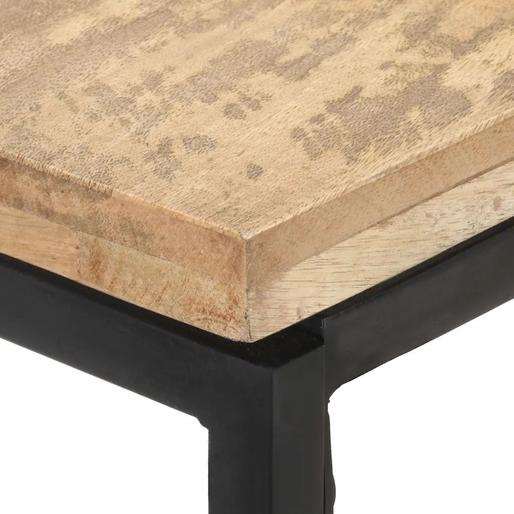 Tavolo Consolle 110x35x75 cm in Legno Massello di Mango cod mxl 57213