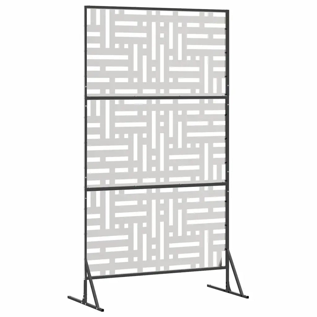 Schermo per Privacy Grigio 100 x 50 x 180 cm Acciaio CFW9779661