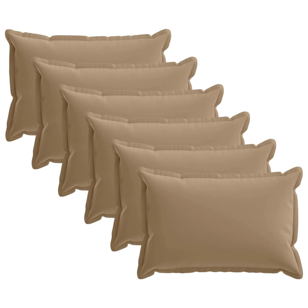 Federa 6 pz HOUTEN Tortora 30 x 50 cm Poliestere 916230