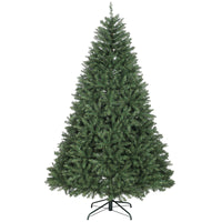 Albero di Natale Artificiale  210 cm 2641 Rami a Cerniera e Base in Metallo Verde