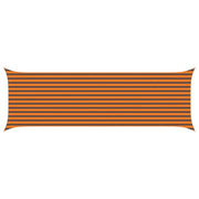 Vela Parasole | Telo Ombra | Vela da ombra solare Arancione e Marrone 6 x 2 m