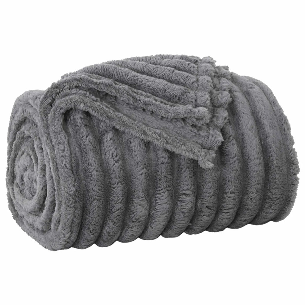 Coperta Grigio scuro 200 x 150 cm Panno