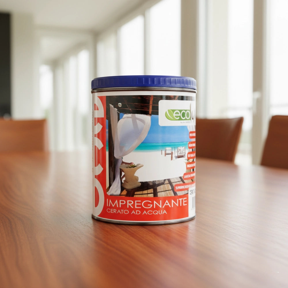 Ecolux impregnante mogano cerato fondo protettivo legno *** formato 2.5 lt, confezione 1