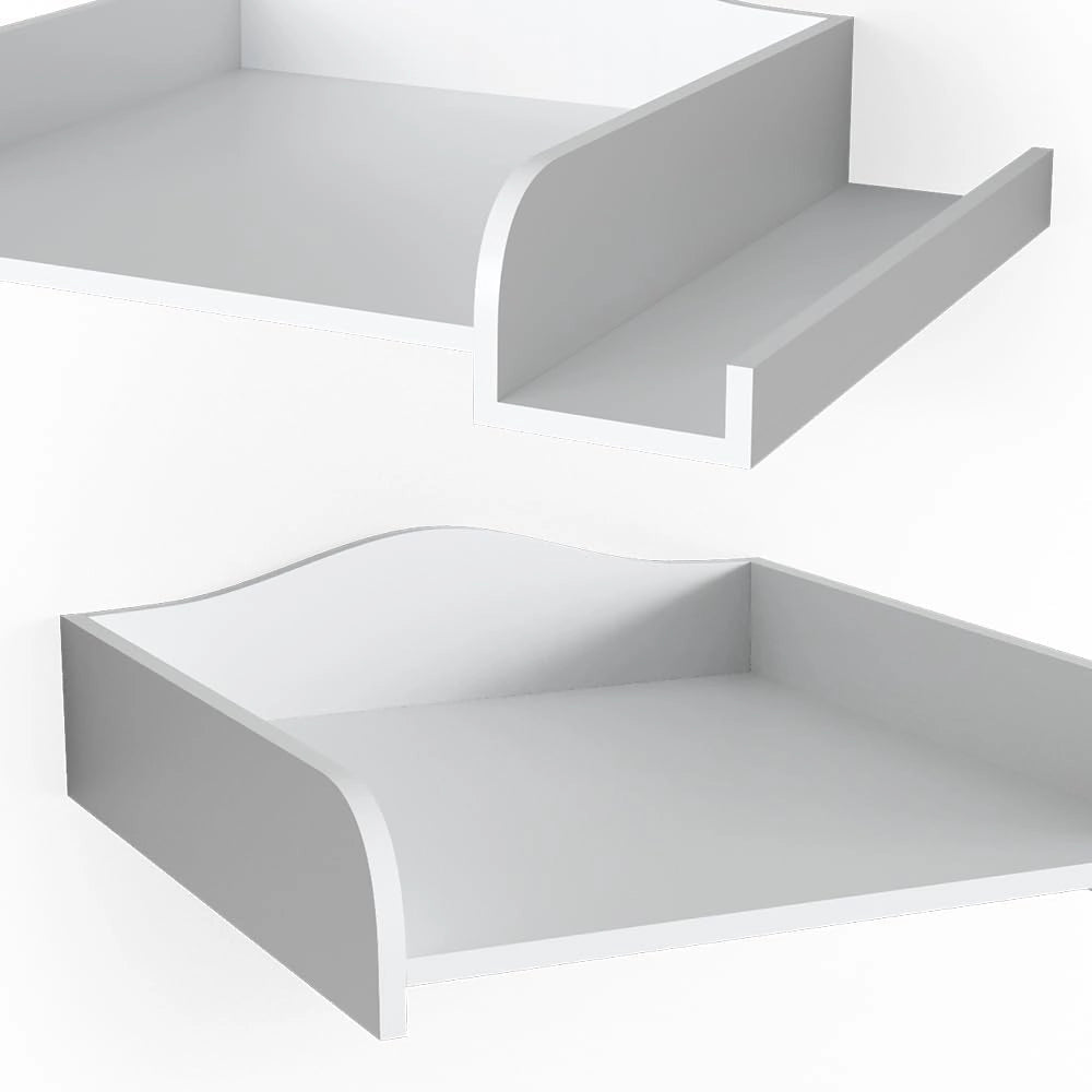 Vicco Piano fasciatoio, Bianco, 83 x 72 cm su lavatrice