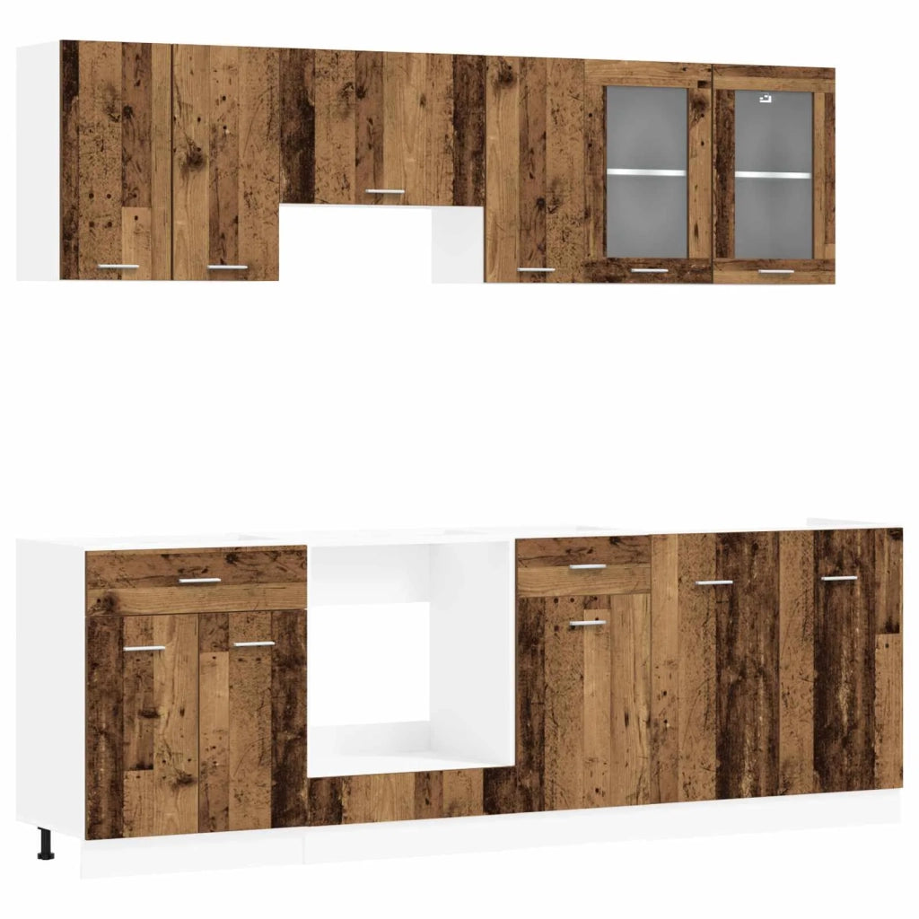 Unità Cucina Lyon 8 pcs Legno multistrato 3445857