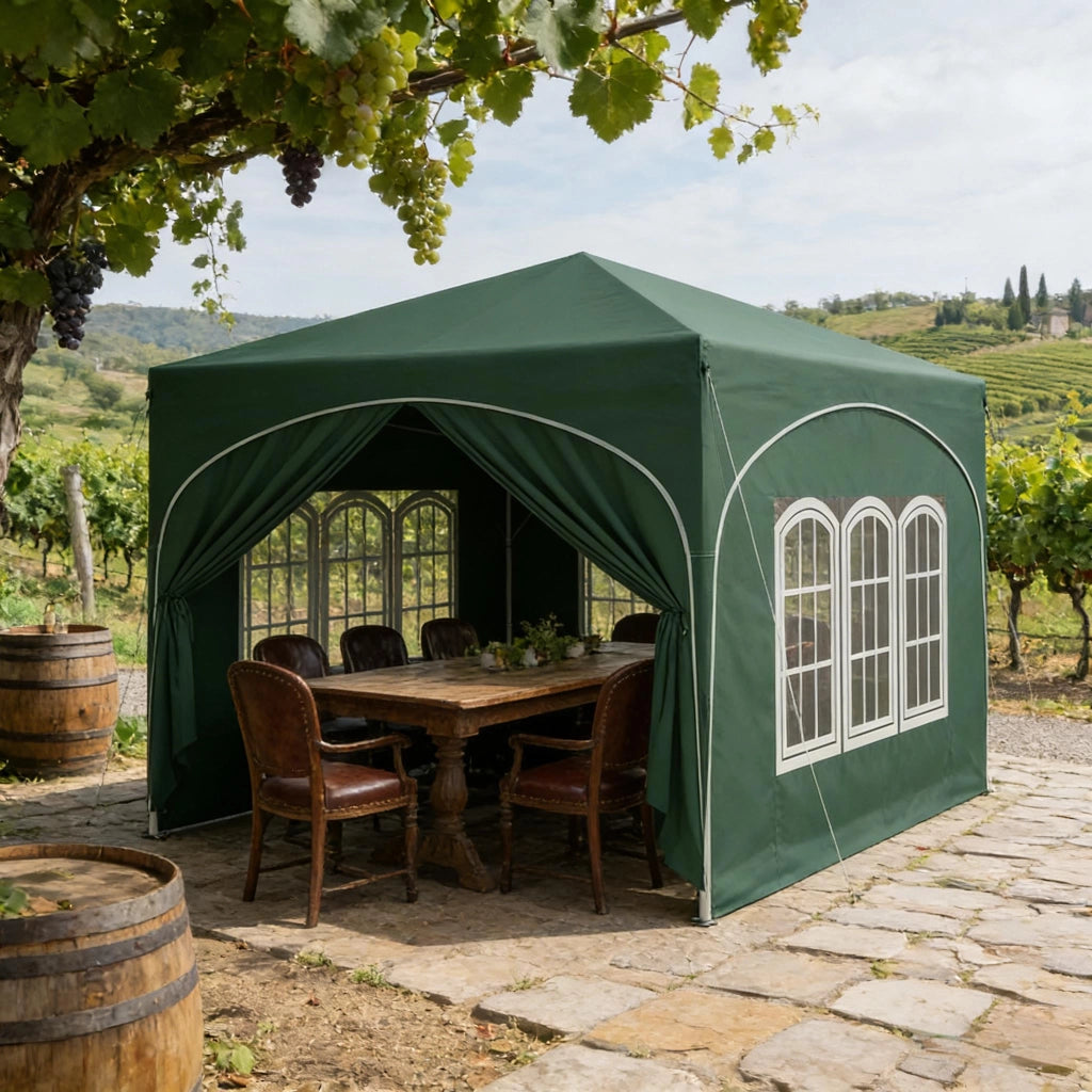Tende per feste tenda all'aperto tenda sul tetto con borsa da trasporto protezione solare istantanea (solo con tenda)