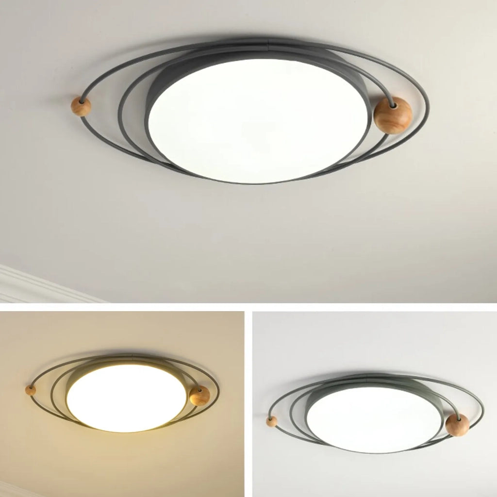 Lampada Plafoniera Galaxy Black App868-c