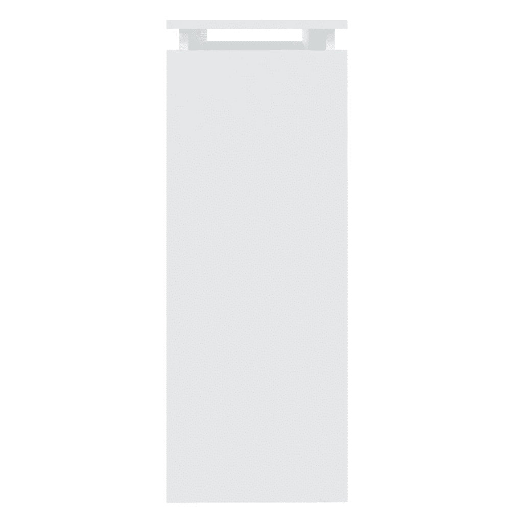 Tavolino Consolle Bianco 102x30x80 cm in Legno Multistrato 808323