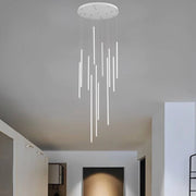 Trade Shop - Lampadario Sospeso 105w Moderno Pendenti Led Bianco Luce 6500k 4000k 3000k Lp-45b -
