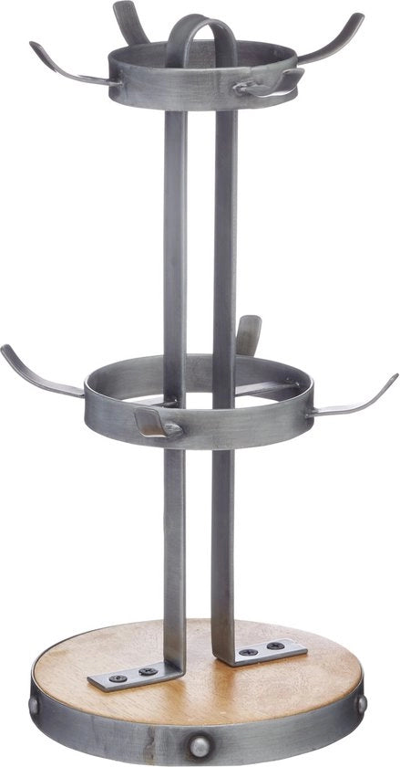 Sostegno per Bicchieri in Gomma Industriale per Cucina 8 Haken