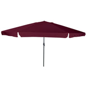 Ombrellone da Giardino Ã¸395x245 cm Bordeaux