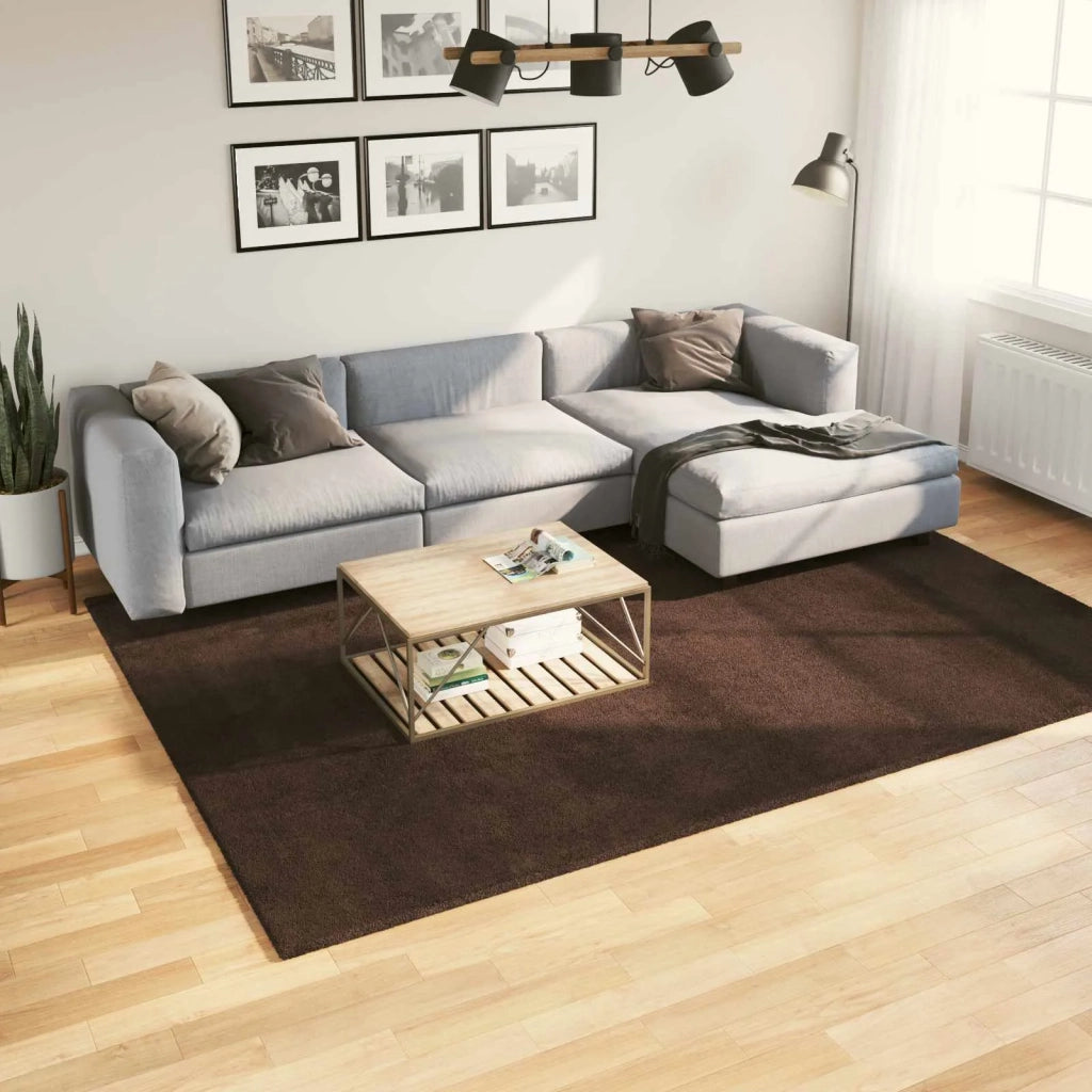 Tappeti per area HUARTE Marrone 280 x 200 cm Poliestere