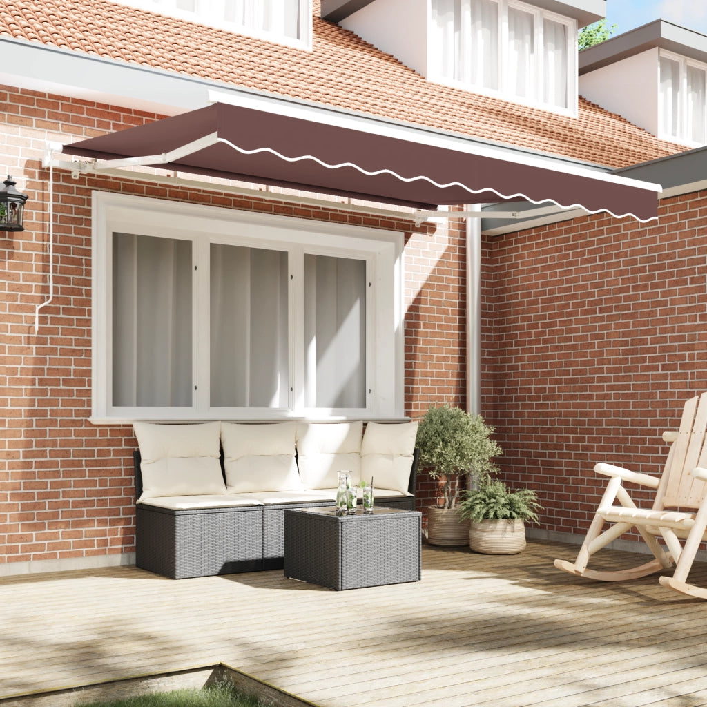 Tessuto Sostituzione Tenda 2.5x2 m Marrone