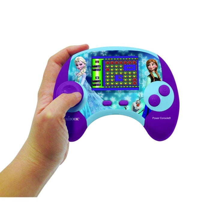 LEXIBOOK - Console didattica bilingue francese/inglese - Schermo LCD Frozen da 2,8 pollici - Viola - JCG100DPi1