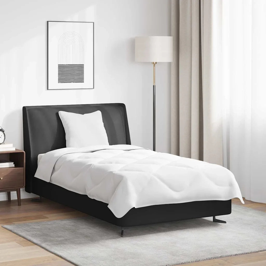 vidaXL Duvet Estivo con Cuscino 2 pcs Bianco 155 x 220 cm Microfibra