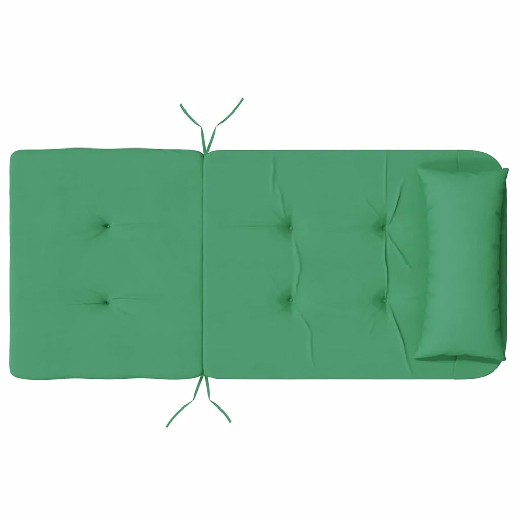 Cuscini per sedie 2 pcs Verde 58 x 77 x 4,5 cm Tessuto Oxford 361835