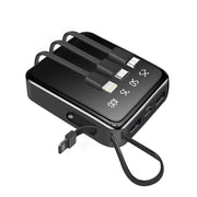Trade Shop - Power Bank Caricatore Portatile Capacità 12800mah Ricarica Rapida 2.1a Smartphone Tablet -