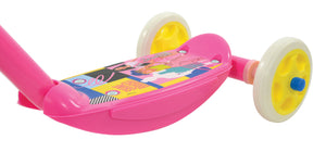 Monopattino a 3 Ruote Ruote in EVA antiforatura Barbie Rosa