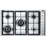 De’Longhi PLI 59D GHD piano cottura Acciaio inossidabile Da incasso 86 cm Gas 5 Fornello(i)