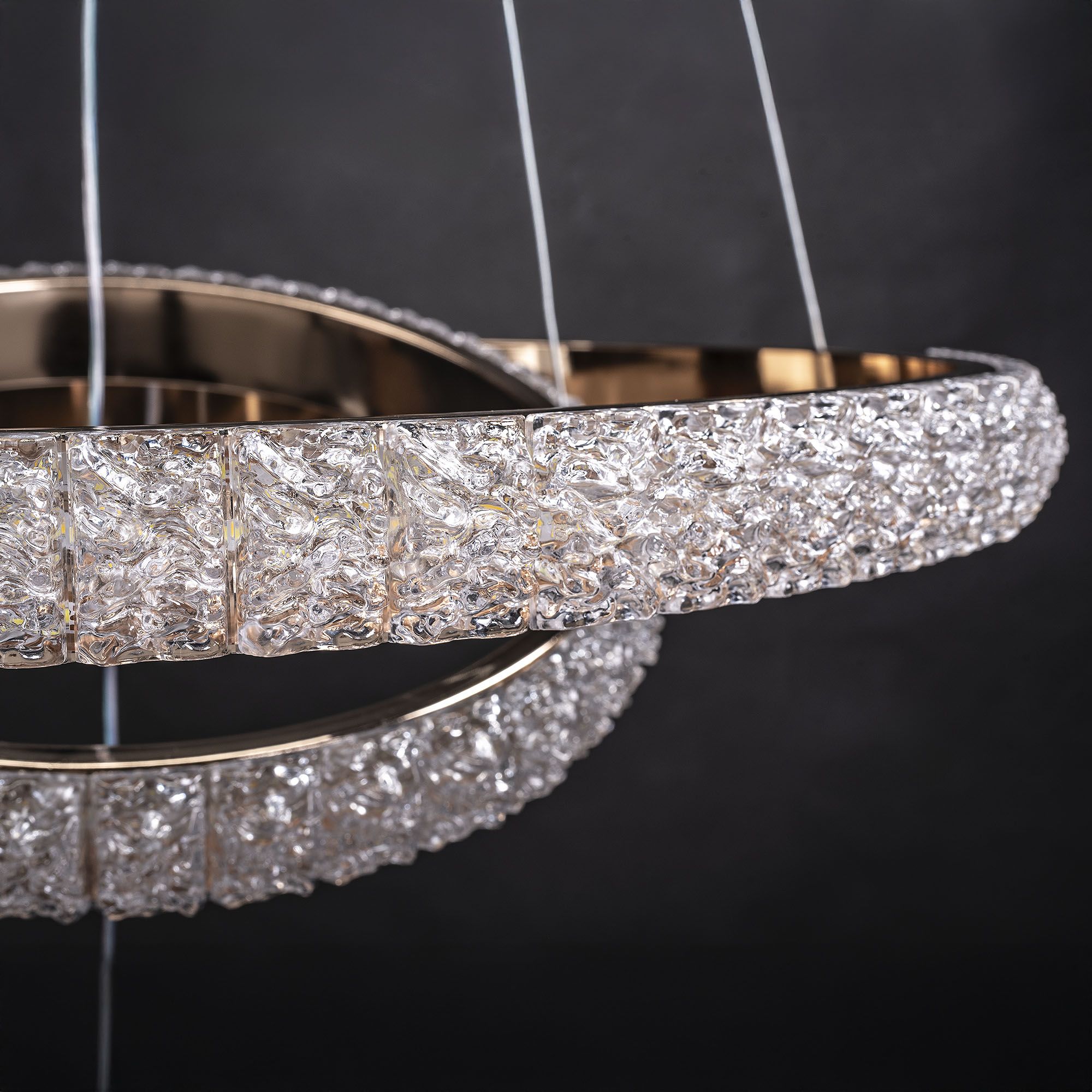 Lampada Da Soffitto G143-cp 50cm Gold