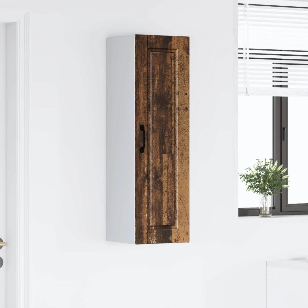 Pensile da cucina | Armadietto a muro PORTO Legno vecchio 30 x 31 x 100 cm