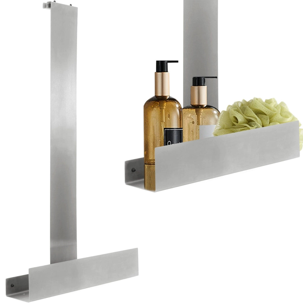 Mensola Tori Nickel Brushed Inox