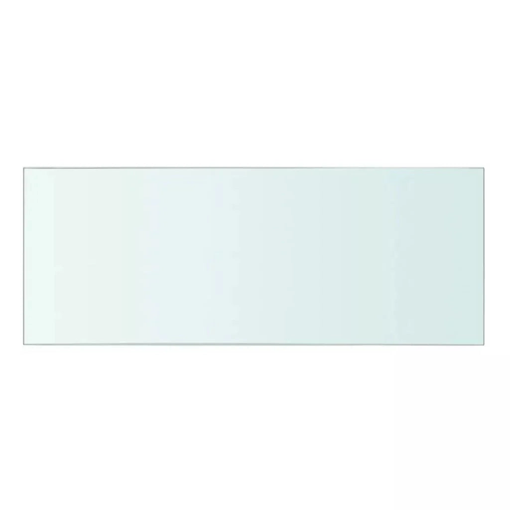 Pannello per mensola in vetro trasparente 40 x 15 cm 2702178/2