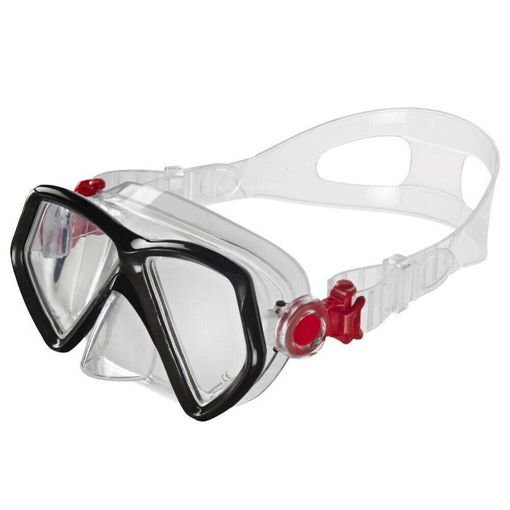 Trade Shop - Set Maschera Con Boccaio Per Immersioni Snorkeling Sub Mare Piscina Vari Colori -